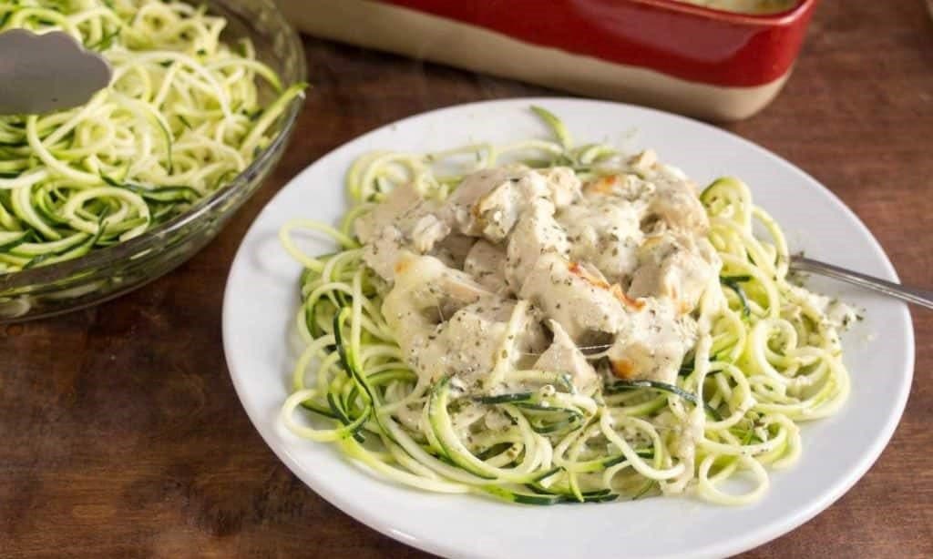 Chicken zoodles