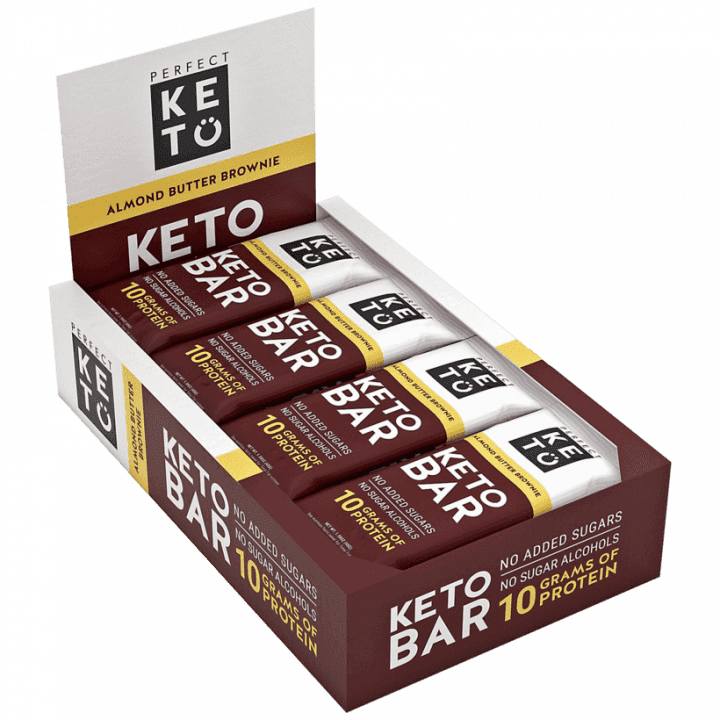 Perfect Keto Bar - Almond Butter Brownie Flavor