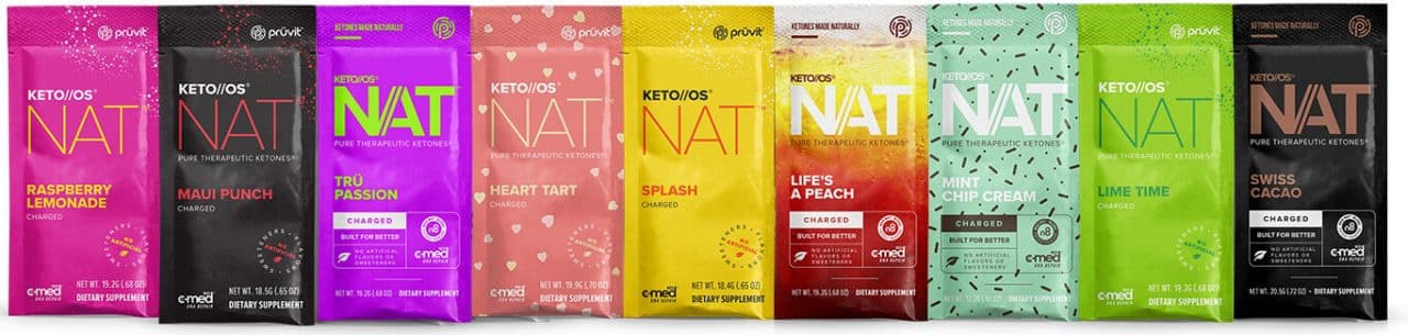 Pruvit Keto OS Flavors