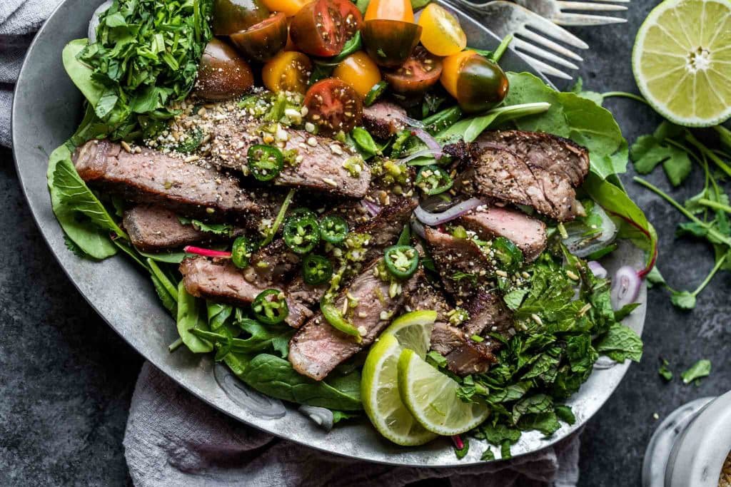 Thai beef salad