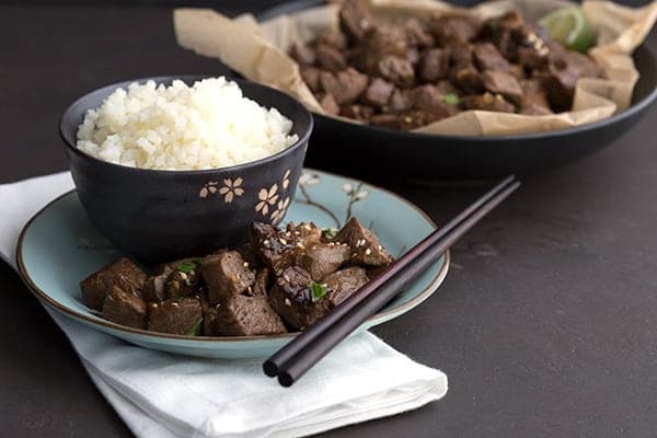 Asian Steak Bites - Keto Chinese Food