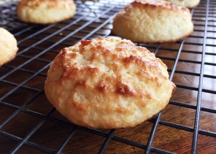 Rum Coconut Keto Cookies