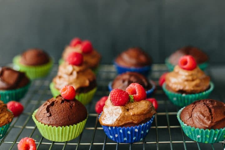 Choco Coconut Cupcakes