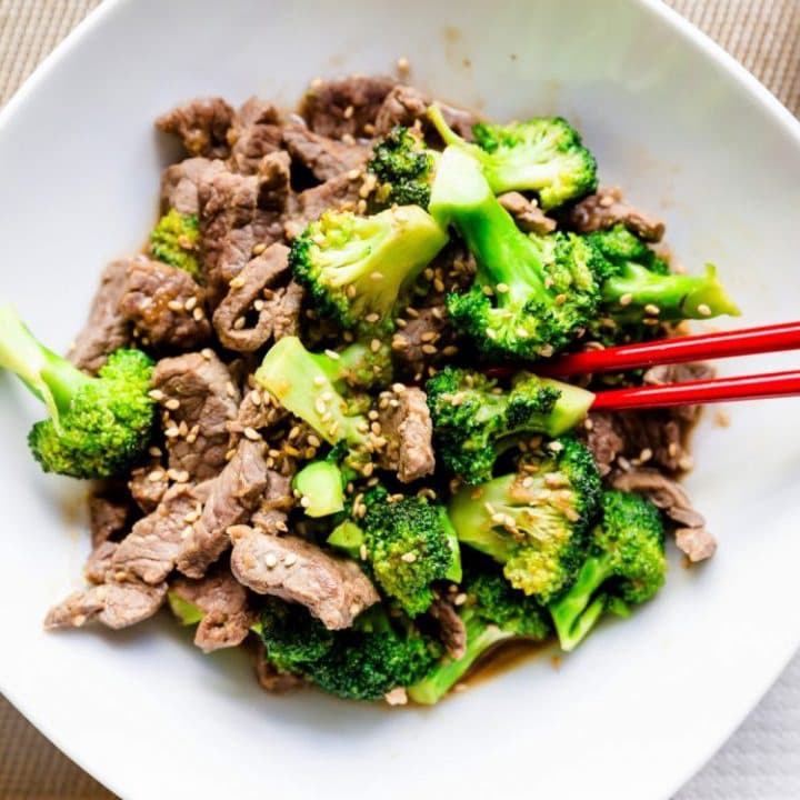 Keto Beef-n-Broccoli Stir-Fry