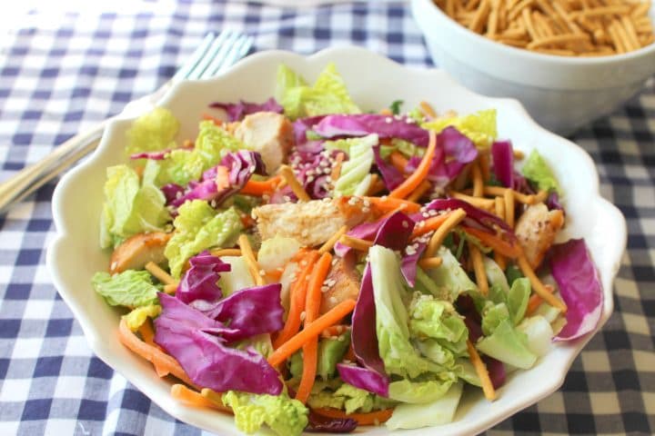 Keto Chinese Chicken Salad