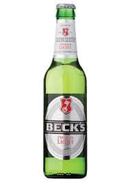 Becks light low carb beer