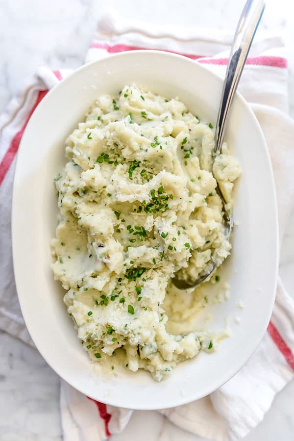 Cauliflower mash keto side dishes