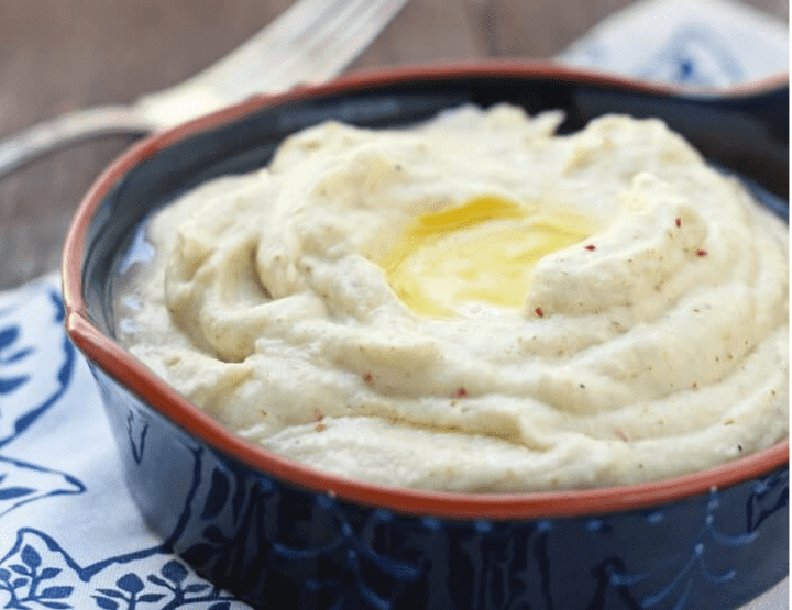 Keto side dishes - cauliflower mash