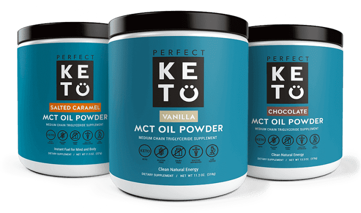 Perfect Keto MCT Oil Powder - 3 Pack