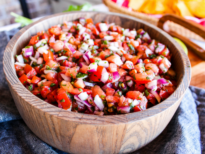 Pico de Gallo keto side dishes