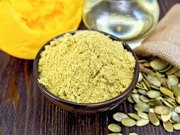 Pumpkin seed flour