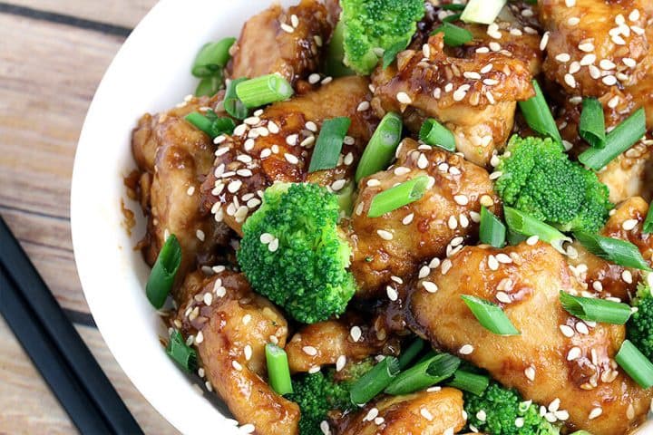 Sesame chicken Keto Chinese Food