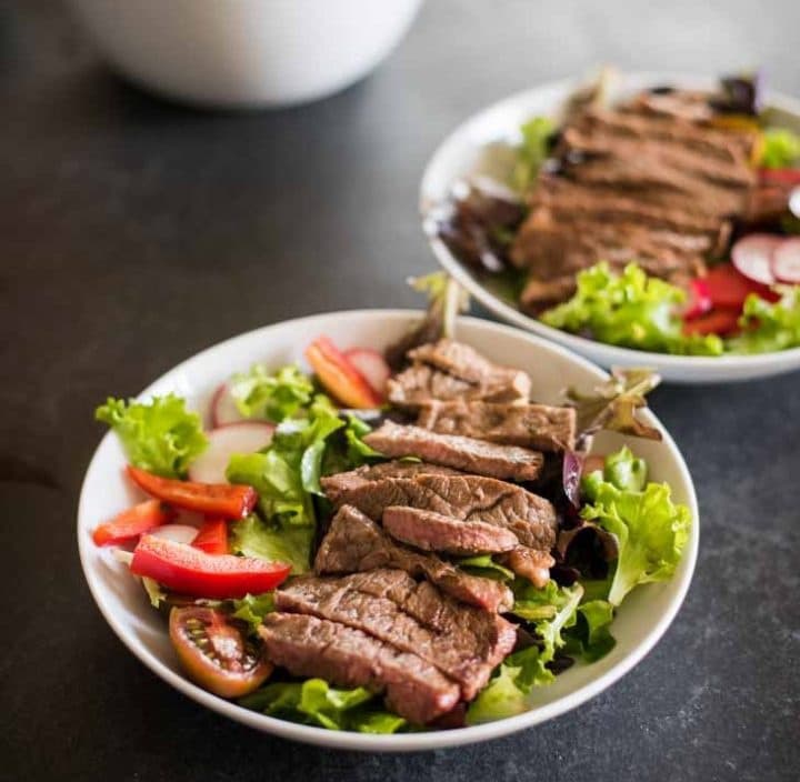 Keto Chinese Food: Steak Salad